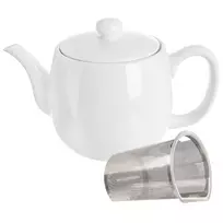 Arbatinukas su sieteliu 700 ml baltas