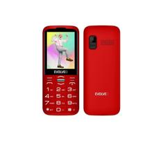 Evolveo - EasyPhone XO mobilusis telefonas senjorams, raudonas