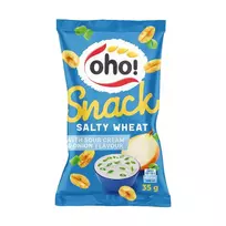 Grietinės skonio sūrūs kviečiai su svogūnais OHO, 35 g