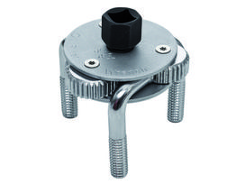 Magnetinis trijų kojų alyvos filtrų raktas 65-120mm 3/8" ir 1/2" Bahco