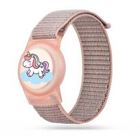 Apyrankė skirta Apple Airtag 1 / 2 "Tech-Protect Nylon for Kids Magic Pony"