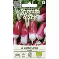 Sėklos ORGANIC WAY RIDIKĖLIAI VALG. DE DIX-HUIT JOURS/GIGANTE D'ITALIA