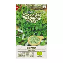 Sėklos ORGANIC WAY BAZILIKAI KVAPIEJI CINNAMON