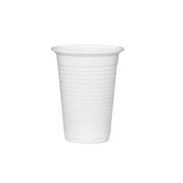 Vienkartiniai puodeliai PP 200 ml, balti, 100 vnt