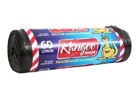 Šiukšliu maišai HDPE KANGOO 60 l, 50 vnt