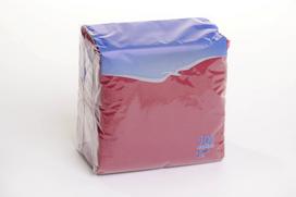 Popierines stalo serveteles LENEK 24x24 cm 1 sl., bordo, 100 vnt