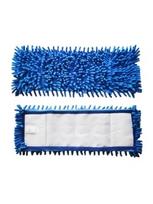 Mikropluošto šluoste mopui su kišenemis CHENILLE 40 cm, melyna