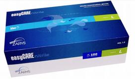 Nitrilines pirštines be pudros EASYCARE L, melynos, 100 vnt