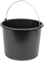 Kibiras 12 l, plastikinis, juodas