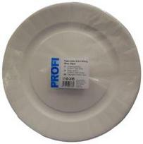Vienkartines baltos popierines lekštes PROFI D26 cm, 50 vnt