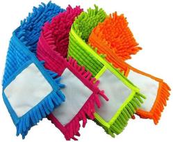 Mikropluošto šluoste mopui su kišenemis CHENILLE 50 cm, rožine