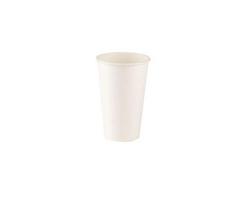 Vienkartiniai balti popieriniai puodeliai 355 ml d90 mm, 50 vnt