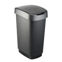 Šiukšliadeže ROTHO 50 l, pilka/juoda