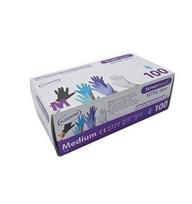 Nitrilines pirštines be pudros TOP GLOVE M, melynos, 100 vnt