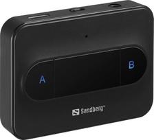 Sandberg Bluetooth Link skirtas 2x ausinėms (450-13) – belaidis garso siųstuvas