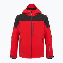 Vyriška slidinėjimo striukė Dainese Speed Demon Lab Domeair Pro racing red/stretch limo