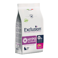 Exclusion Hypoallergenic dietinis sausas pašaras katėms su kiauliena ir bulvėmis, 1,5 kg