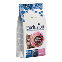 Exclusion Mediterraneo Monoprotein sausas pašaras kačiukams su vištiena, 1,5 kg