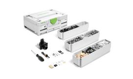 Sujungimo elementų rinkinys Festool DOMINO KV-SYS D8; 333 vnt.