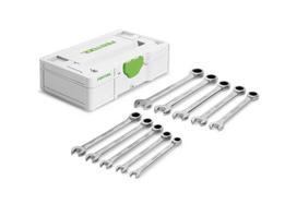 Terkšlinių veržliarakčių rinkinys Festool 578117; 8-17 mm; 10 vnt.