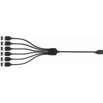 EK Water Blocks D-RGB 6-Way Splitter Cable - 3831109821879