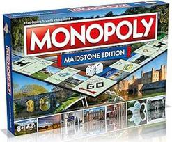 "Maidstone Monopoly" stalo žaidimas, išankstinis apsilankymas Yalding Bridge, Teapot Island ir Hazlitt Theatre, 2-6 žaidėjai - puiki dovana žaidėjams nuo 8 metų