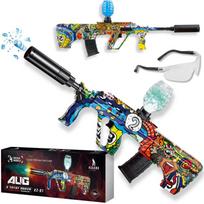 Žaislinis įkraunamas gelinis automatas šaudantis orbi kulkomis - 63cm