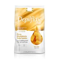 DEPILFLAX kietasis depiliacinis vaškas GOLD, 1 kg