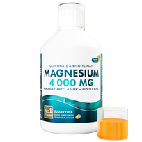 Swedish Nutra - didelės koncentracijos skystas magnio bisglicinatas, 500 ml