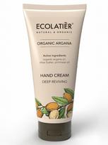 ECOLATIER Atstatomasis rankų kremas su argano aliejumi, 100 ml