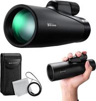"K&F Concept" 12 x 50 monokulinis teleskopas HD teleskopas mobiliajam telefonui, BAK4 prizmės monokuliaras paukščių stebėjimui, medžioklei, žygiams, žvaigždžių stebėjimui ir sporto renginiams