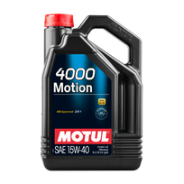 Variklio alyva MOTUL 4000 MOTION 15W40 5L. 15w-40
