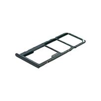 Samsung Galaxy A20s (SM A207F) Sim kortelės laikiklis (Black) (Originalus / Naudotas)