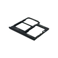 Samsung Galaxy A41 (SM-A415F) Sim kortelės laikiklis (Black) (Originalus / Naudotas)