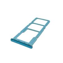 Samsung Galaxy A51 (A515) Sim kortelės laikiklis (Blue) (Originalus / Naudotas)