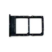 Huawei P40 lite (JNY-LX1) Sim kortelės laikiklis (black) (Originalus / Naudotas)