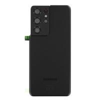 Samsung Galaxy S21 5G (G991) galinis dangtelis (Black) (Service Pack)