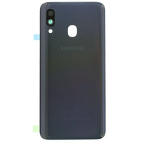 Samsung Galaxy A40 (A405) galinis dangtelis (Black) (Service Pack)