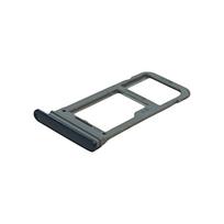 Samsung Galaxy S8 (G950) / S8+ (G955) sim kortelės laikiklis (Midnight black) (Originalus / Naudotas)