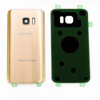 Samsung Galaxy S7 Edge (G935) galinis dangtelis (Gold) (Naudotas / Grade B)