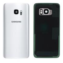 Samsung Galaxy S7 Edge (G935) galinis dangtelis (Silver) (Naudotas / Grade C )