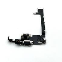 iPhone 11 Pro Max krovimo lizdo lanksčioji jungtis (Space Gray) (Originali / Naudota)