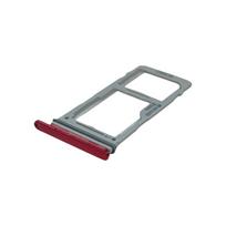 Samsung Galaxy S10 (G973) / S10+ (G975) / S10e (G970) Sim kortelės laikiklis (Red) (Originalus / Naudota)