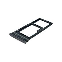 Samsung Galaxy A52 (A525 / A526 / A528 / A725 / A726 A52 4G / A52 5G / A52S 5G / A72 4G / A72 5G) Sim kortelės laikiklis (Black) (Originalus / Naudotas)