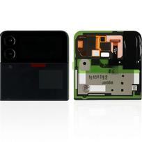Samsung Galaxy Z Flip 4 (F721) galinis dangtelis su LCD (Graphite) (Pulled / Grade C)