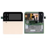 Samsung Galaxy Z Flip 4 (F721) galinis dangtelis su LCD (Pink Gold) (Pulled / Grade B)