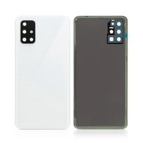 Samsung Galaxy A51 (A515) galinis dangtelis su kameros stikliuku (Prism Crush White) (Pulled / Grade C)