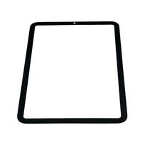 Apple iPad mini 6 (2021) / iPad Mini 7 (2024) ekrano stikliukas su OCA (Juodas)