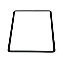 Apple iPad Pro 11 (2018 / 1st Gen) / Pro 11 (2020 / 2nd Gen) ekrano stikliukas su OCA (Juodas)