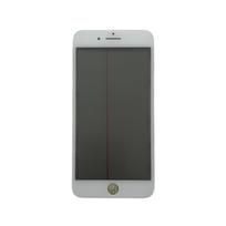 Apple iPhone 8 Plus ekrano stikliukas su rėmeliu ir OCA + POL baltas